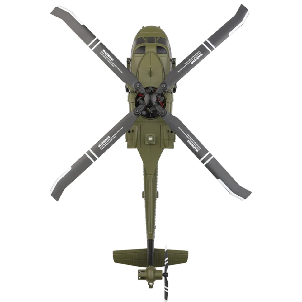 WL K170 Black Hawk UH-60L 170 Size 2.4G 4CH Flybarless RC Helicopter with Adjustable Left and right Hand Throttle (RTF Version)