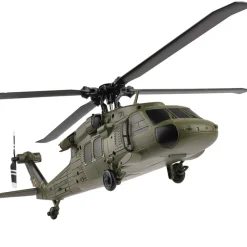 WL K170 Black Hawk UH-60L 170 Size 2.4G 4CH Flybarless RC Helicopter with Adjustable Left and right Hand Throttle (RTF Version)
