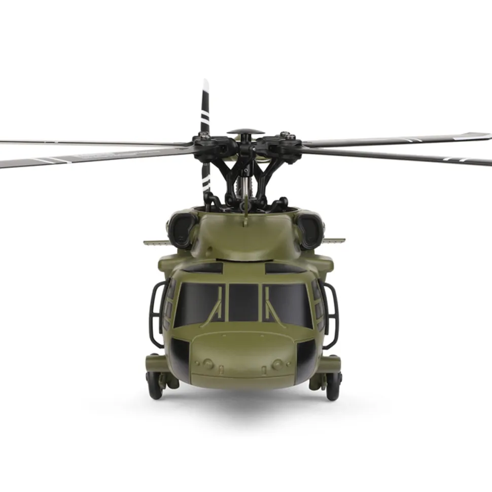 WL K170 Black Hawk UH-60L 170 Size 2.4G 4CH Flybarless RC Helicopter with Adjustable Left and right Hand Throttle (RTF Version)