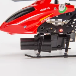 WL V398-C Missile Aircraft 2.4G 4CH Dual-Blade RC Helicopter With Adjustable Left/Right Hand Throttle