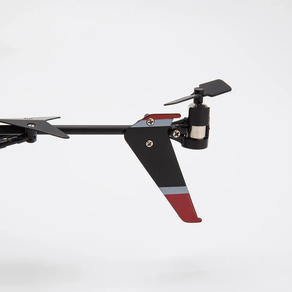 WL V398-C Missile Aircraft 2.4G 4CH Dual-Blade RC Helicopter With Adjustable Left/Right Hand Throttle