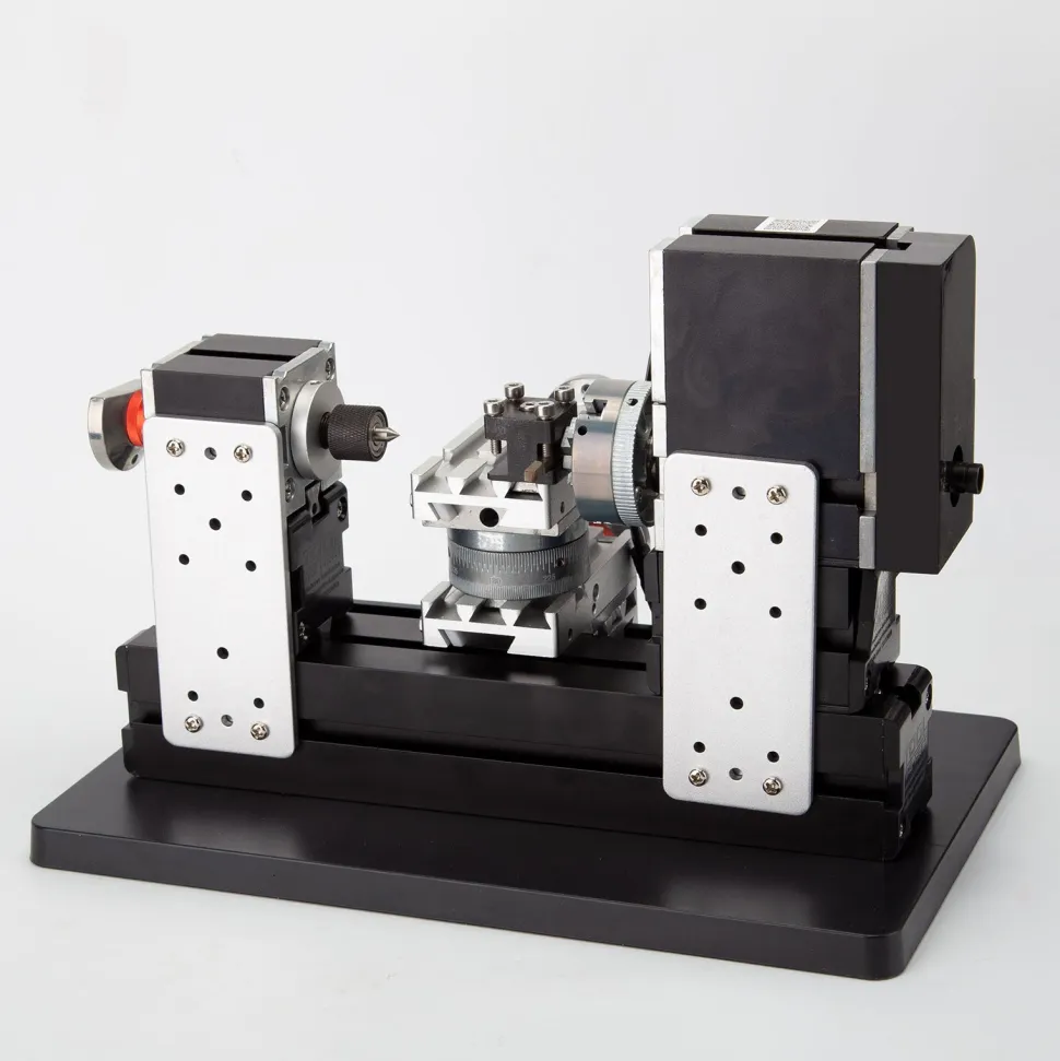 60W Metal Machine Tool Assembly Model with Base (100PCS+) - Machine Tool DIY Assembly Kit