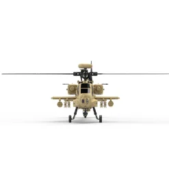 WOLFBUSH & YU XIANG F11-N AH64 Apache RC Helicopter – 1/32 Scale 2.4G 6CH Coaxial Dual Rotor with Optical Flow Altitude Hold