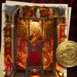 Wooden Tower of the Dragon’s Rest Gothic Steampunk Castle 3D Model Kit