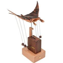 Wooden Whale Music Box Dynamic Model