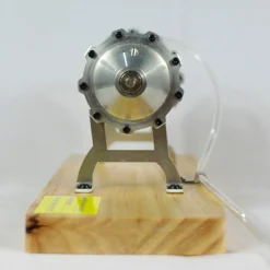 Working Multi-Stage Centrifugal Steam Turbine Model, Alloy External Combustion Engine Demonstration Model for Educational Science Teaching Display
