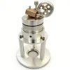 Working Vertical Single Cylinder Steam Engine Model for Collection and Education