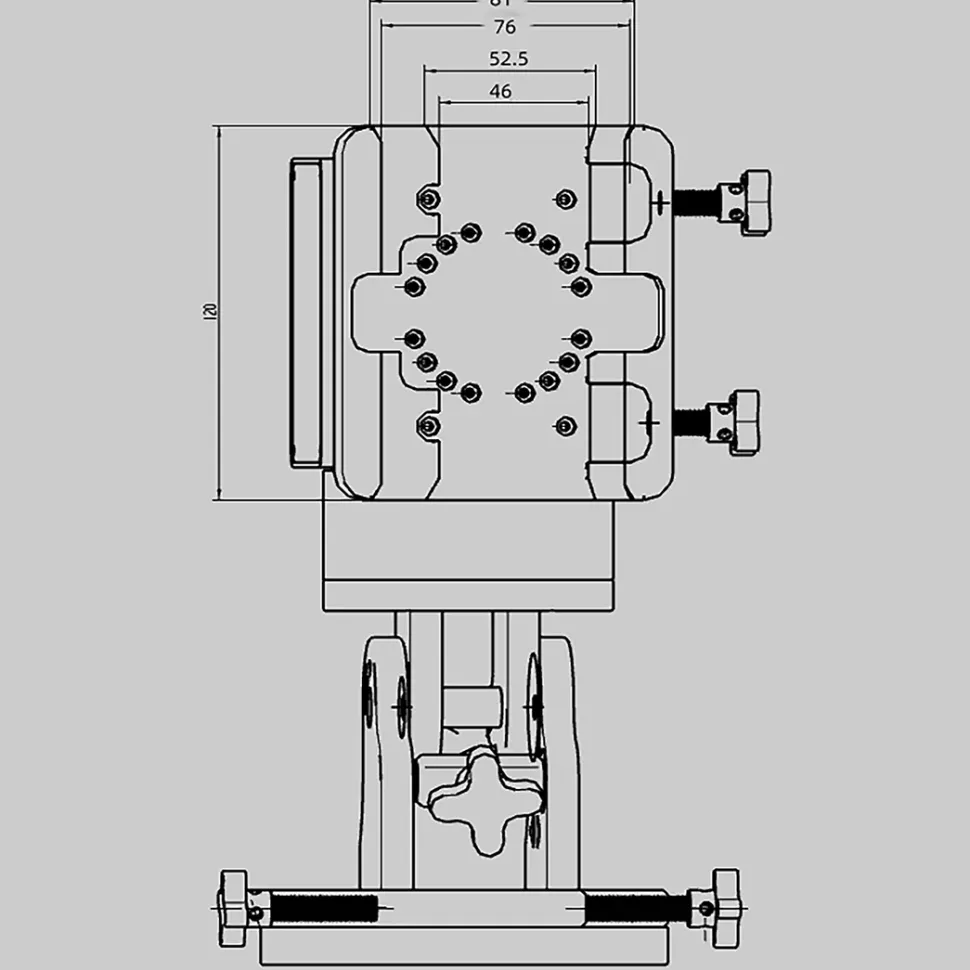 XJ HM-17 Harmonic Equatorial Mount with Hand Controller, Compatible with NINA, ASCAIR