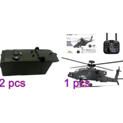 YU XIANG Apache GPS Helicopter F11-S AH64 1/32 Scale 2.4G 6CH RC Dual-Axis Co-Drive Flybarless 6G/3D Stunt