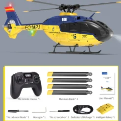 YU XIANG EC-135 RC Helicopter 1/36 2.4G 6CH Direct Drive Brushless 3D/6G Model