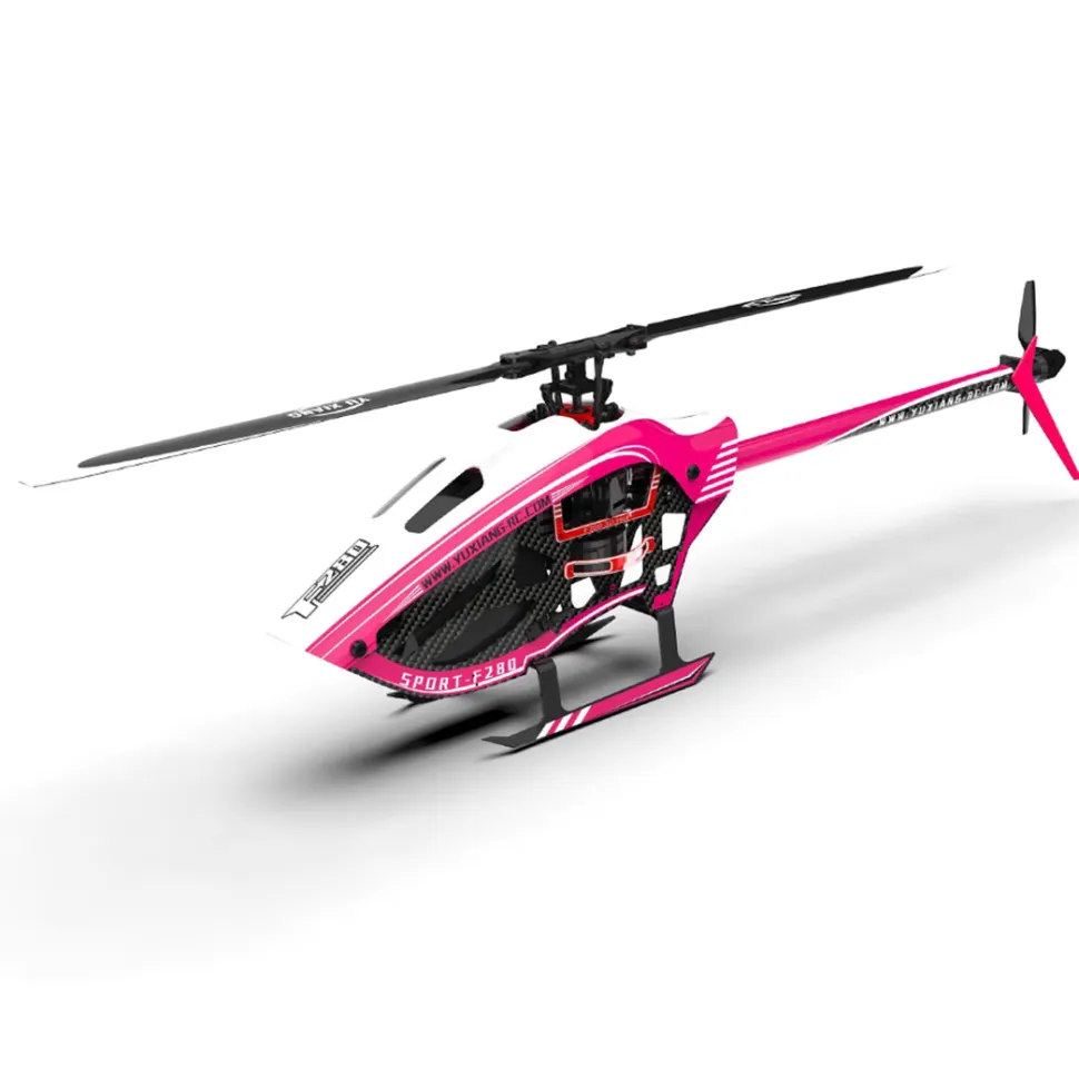 YU XIANG F280 2.4G 6CH RC Brushless Direct Drive 3D/6G Stunt Helicopter RTF Model