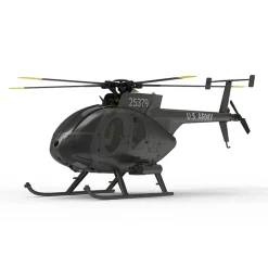 YU XIANG F119S MD500 1/16 Scale 250-Class RC Little Bird Helicopter – Flybarless 2.4G 9CH RTF Model with 6G/3D Flight Modes