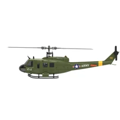 YU XIANG F07-V 1/34 Scale UH-1 Huey 2.4G 6CH Brushless Direct-Drive Flybarless RC Helicopter Model Mode 1/Mode 2 Switchable (RTF Version)