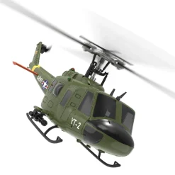 YU XIANG F07-V 1/34 Scale UH-1 Huey 2.4G 6CH Brushless Direct-Drive Flybarless RC Helicopter Model Mode 1/Mode 2 Switchable (RTF Version)