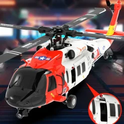 YUXIANG YXZNRC F09-S 1/47 RC Airplane 2.4G 6CH Brushless Direct Drive RC Helicopter Model - RTF Edition
