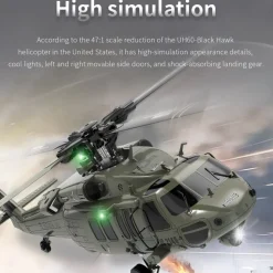 YU XIANG YXZNRC F09-V RC Helicopter 1/47 Scale 2.4G 6CH Dual Brushless Direct Drive Flybarless 6G/3D Stunt Model