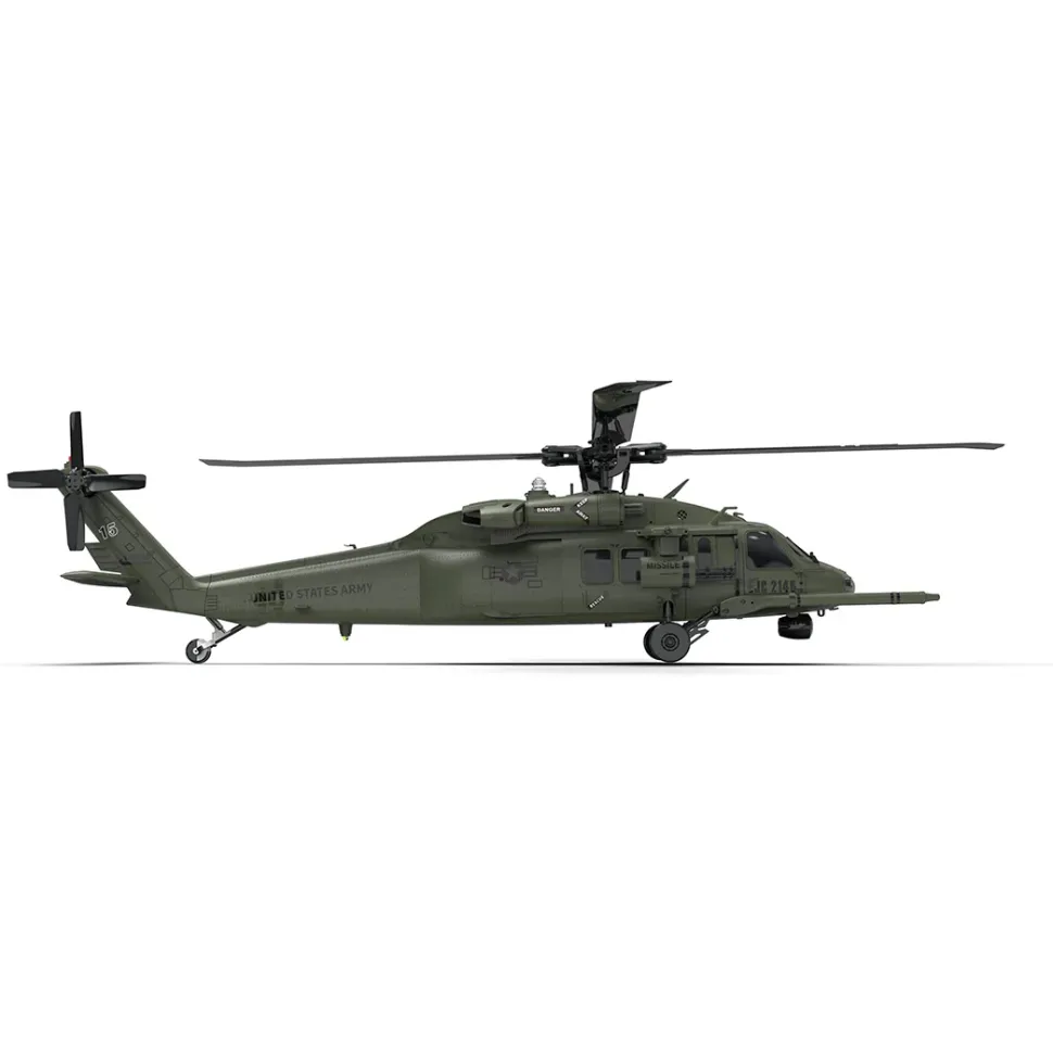 YU XIANG YXZNRC F09-V RC Helicopter 1/47 Scale 2.4G 6CH Dual Brushless Direct Drive Flybarless 6G/3D Stunt Model